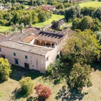Elegant portion of villa in former 15th-century convent