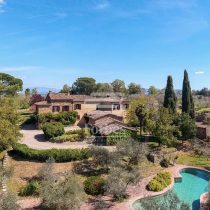 Prestigious Tuscan Estate with Manor Villa and Guest Residence